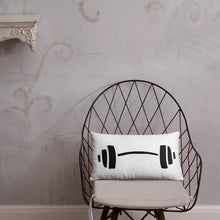 Barbell Accent Pillow