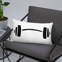 Barbell Accent Pillow
