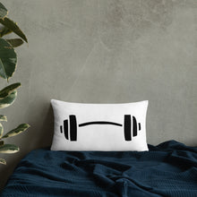 Barbell Accent Pillow
